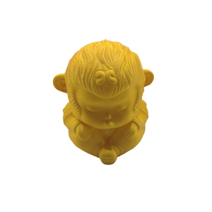 Service d'impression 3D sur mesure : Modèle de prototype de jouet décoratif et de blague en plastique, WuKong doré imprimé en 3D - Product Image 1