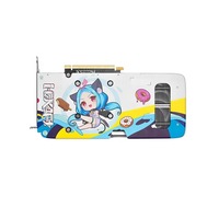 Max Sun GeForce RTX4060Ti I-Craft X2 OC 8G ACGN Edisi Terbatas GDDR6 Rtx 4060ti RGB Anime Putih GPU untuk Gaming Desktop