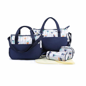 Set di Cinque Borse per Mamme, Multifunzione, Grande Capacità, per Uscite, Borsa a Tracolla per Pannolini, 0-3 Mesi, in Poliestere - Product Image 4