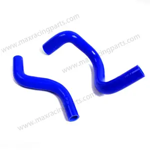 For PROTON Gen.2 MT Intercooler 4Ply Silicone Radiator / Heater Hose Pipe Kit 2 pcs Black Blue red