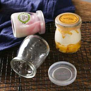 مصنع إنتاج المألوف لطيف البسيطة الزجاج الزبادي زجاجة بودنغ/كوب/القدح/جرة/حاوية - Product Image 3