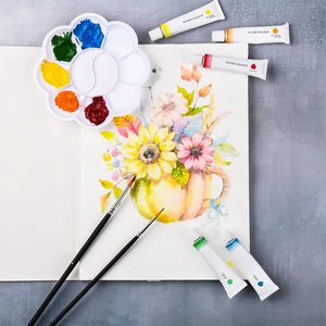 Bloc de Papel de Acuarela Personalizado de Alta Calidad para Artistas Profesionales, 100% Algodón, 300 g/m², para Pintar y Dibujar - Product Image 5