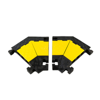 Topsafe Cubierta De PVC Alambre Tubo Velocidad Hump Protector De Cables Protector De Cable De Goma