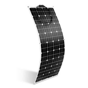 Kits de panneaux solaires semi-flexibles mono ETFE personnalisés <span class=keywords><strong>100W</strong></span> 200W 18V pour toit, voiture, <span class=keywords><strong>camping</strong></span>-<span class=keywords><strong>car</strong></span>, bateau, <span class=keywords><strong>camping</strong></span> - Product Image 5