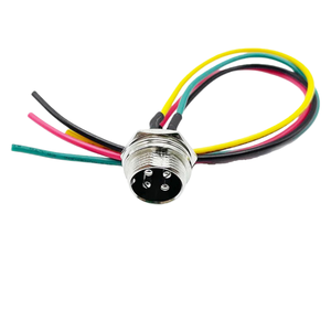 Авиационный разъем GX16 с кабелем, двойной гнездовой и штекерный разъем, 2, 3, 4, 5, 6, 7-контактный штекер - Product Image 2