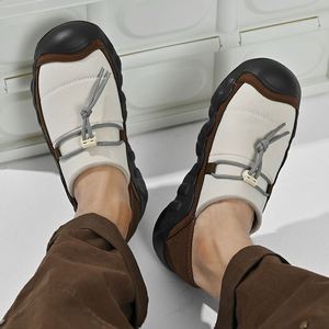 Chaussures de marche légères et respirantes en maille, bout rond, à enfiler, semelle extérieure en caoutchouc, semelle intermédiaire en EVA, baskets décontractées toutes saisons - Product Image 2