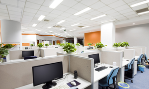 Многофункциональная современная декоративная потолочная панель с потолочным каркасом, звукопоглощающая и огнестойкая, для офисов, отелей, кухонь и интерьеров. - Product Image 4