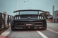 Aileron arrière en fibre de carbone de style CMST de haute qualité pour Ford Mustang S550 2018-2019 GT, aileron arrière, accessoires de voiture