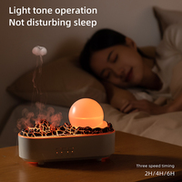 Nouvel arrivage Humidificateur d'air ultrasonique à brume fraîche USB Boule de cristal Anneau de fumée Diffuseur d'huile domestique en plastique pour les hôtels et les ménages