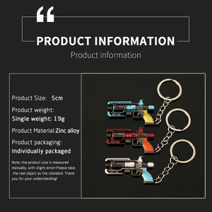 Porte-clés en métal <span class=keywords><strong>Apex</strong></span> <span class=keywords><strong>Legends</strong></span> Jordaan, porte-clés Dragon, modèle de pistolet, jouets, cadeau de Noël - Product Image 3