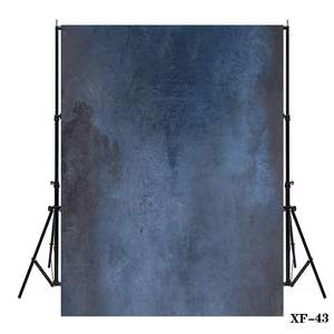พื้นผิวผนังซีเมนต์ย้อนยุคสีน้ำเงินไล่ระดับสีพื้นหลังการถ่ายภาพมินิมอลเหมาะสำหรับถ่ายภาพงานแต่งงาน - Product Image 5