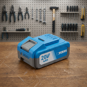 Batterie lithium-ion FERVI 4AH 20V, 0,71 kg, temps de recharge 120/60 min - Product Image 3