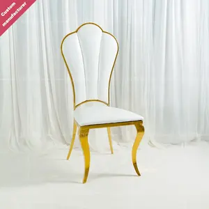 Offre Spéciale en plein air doré chaise de mariage chaise de restaurant d'hôtel chaise de banquet d'hôtel
