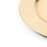 Assiette de présentation ronde en plastique jetable, style minimaliste, à motif uni, pour mariage, hôtel, fête, commerce extérieur, et plateau à fruits