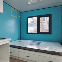 Vente en gros PrimeHome Maison modulaire préfabriquée moderne en stock, conteneur mobile, café-bar, restaurant rapide, bureau