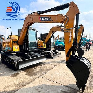 Prix réduit, prix bas, excavatrice sur chenilles d'occasion Sany SY75 de 7,5 tonnes avec CE à vendre - Product Image 2