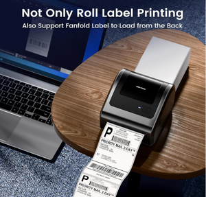 Aimo New arrivals d450bt kinh doanh nhỏ màu xanh răng máy in nhãn nhiệt 4x6 máy in nhãn vận chuyển máy in nhãn - Product Image 6