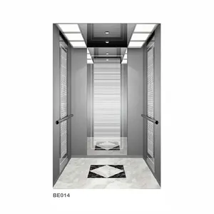 0.5-2.0 메터/초 1350kg 엘리베이터 Profesional 중국 공장 여객 엘리베이터 정상적인 빌딩 스테인레스 소재