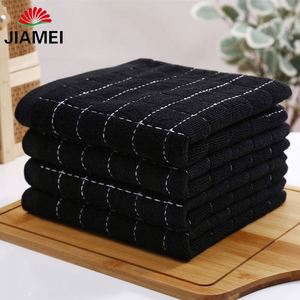 Kitchen Checkered Disposable <b>Microfiber</b> Tea <b>Towel</b> Eco-Friendly Wholesale Factory Direct Women Dish <b>Towel</b> - Product Image 3