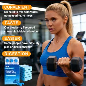 Balas de Eletrólitos Veganas Deliciosas para Hidratação Rápida e Aumento de Energia OEM ODM Marca Privada - Product Image 6