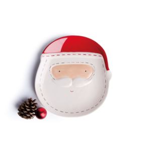 Assiette en céramique Excelsa Père Noël 195xH25x20,5 cm Blanc et Rouge - Vaisselle et Assiettes - Product Image 2