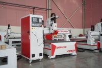 Máquina Router CNC 1325 ATC con cargador de herramientas lineal y motor para grabado en madera maciza, MDF, contrachapado y acrílico