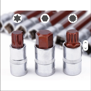 Professional Hand 40-Piece Steel Magnetic <b>Screwdriver</b> <b>Bit</b> <b>Set</b> With Hard Case Hex/Torx <b>Bits</b> OEM SCK-40 SCK-40 - Product Image 3