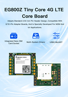 Carte de développement IoT 4G LTE EG800ZGL avec module Cat 1bis et connecteur à broches, compatible avec les pilotes Windows, Linux et Android