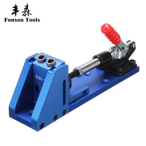 Косый локатор отверстий, деревообрабатывающий перфоратор, ручной сверлильный локатор, регулируемый фиксирующий Зажим - Product Image 3