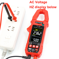 Multimeter Clamp Meter Digital Pengukur Arus AC, Pengukur Tegangan, Pengukur Ampere, Pengukur Kapasitansi, Pengukur Suhu TS28B