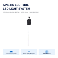 Tube cinétique LED RGB avec effet de lumière pour la décoration de soirées en boîte de nuit