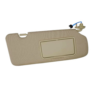 Honda Sun Visor 83280SNAA01ZA Beige <b>Plastic</b> With <b>Mirror</b> For Car Interior Accessory - Product Image 1