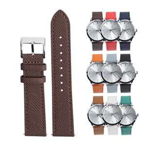 <span class=keywords><strong>Correas</strong></span> <span class=keywords><strong>de</strong></span> reloj <span class=keywords><strong>de</strong></span> <span class=keywords><strong>cuero</strong></span> genuino para Blancpain X <span class=keywords><strong>Swatch</strong></span> 22mm Epsom correa <span class=keywords><strong>de</strong></span> reloj patrón <span class=keywords><strong>de</strong></span> Palma liberación rápida grano completo - Product Image 5