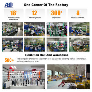 قفل باب ذكي ببصمة الإصبع، أقفال باب بيومترية مع مفاتيح ميكانيكية وبطاقات IC، فتح عبر تطبيق Tuya للفنادق والمكاتب والمنازل - Product Image 4