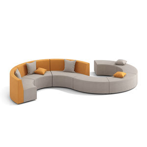 كرسي انتظار مستدير كلاسيكي للعملاء كرسي تأثير لغرف الانتظار في الفنادق كرسي بذراعين أثاث مقاعد - Product Image 4