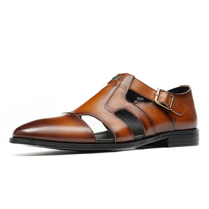 Chaussures en cuir à lacets haut de gamme pour tenue décontractée, formelle, mariage, fête, tailles 37-46, chaussures pour hommes - Product Image 2