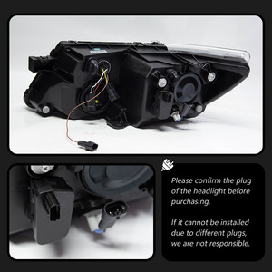 2009-2016 cho dod-ge jcuv cuộc hành trình Fiat freemont LED DRL cường độ cao xả (HID) Angel Eye Bi Xenon cao Led Đèn Pha - Product Image 5