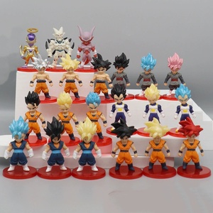 Figurines Dragon Ball Son Goku Gogeta <span class=keywords><strong>Vegeta</strong></span> Trunks <span class=keywords><strong>Majin</strong></span> Buu, articles d'anime, décoration de bureau, décoration de voiture, cadeau, jouet - Product Image 3