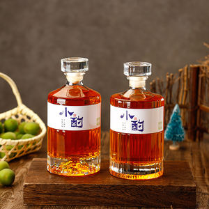 Bouteille d'alcool scellée haut <span class=keywords><strong>de</strong></span> gamme Prune verte et Bayberry Emballage spécial auto-brassage et bouteille en verre <span class=keywords><strong>de</strong></span> stockage - Product Image 2