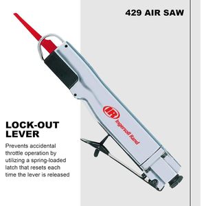 Scie à air alternative Ingersoll Rand 429, course de 3/8 po, 10 000 tr/min, outil de coupe pneumatique pour métaux - Product Image 4