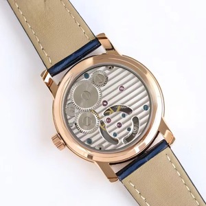 Men's High-end Luxury Skeletonized Tourbillon Movement Leather Strap Power Reserve <b>Automatic</b> Mechanical Watch - Product Image 5