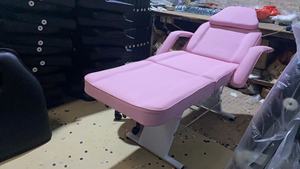 Camilla de Belleza Reclinable de 3 Secciones Ajustables en Cuero PU con Taburete con Ruedas, Mesa Multifuncional para Tatuajes, Pestañas y Masajes Faciales - Product Image 4