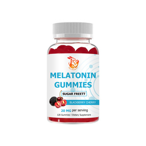 Private Label Natural Supplements Melatonin Gummies with Sodium Melatonin Food Grade Promotes Restful Sleep Herbal Supplements - Product Image 1