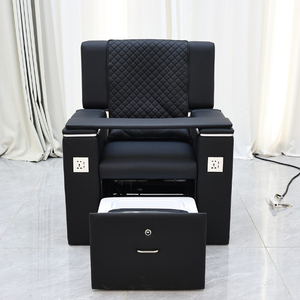 Équipement moderne pour salon de <span class=keywords><strong>manucure</strong></span>, <span class=keywords><strong>fauteuil</strong></span> de pédicure sans plomberie, <span class=keywords><strong>fauteuil</strong></span> de massage électrique inclinable de luxe, sans plomberie - Product Image 2
