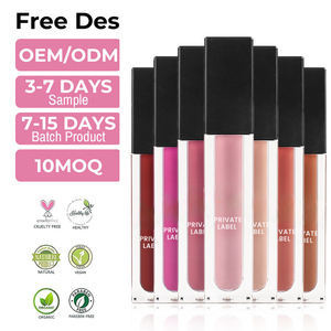 ลิปสติกแบบน้ำ 48 สี ผลิตภายใต้แบรนด์ส่วนตัว ขายส่งจำนวนมาก กันน้ำ ติดทนนาน ลิปกลอสเนื้อแมตต์ <span class=keywords><strong>แต่งหน้า</strong></span>ได้เอง - Product Image 2