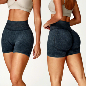 Shorts de yoga taille haute pour <span class=keywords><strong>femme</strong></span>, doux et respirants, idéaux pour l'été, shorts cyclistes moulants, tenue de sport, shorts de fitness pour <span class=keywords><strong>femme</strong></span> - Product Image 1