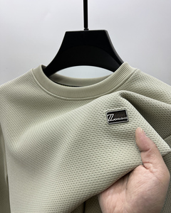 T-shirt à manches longues <span class=keywords><strong>pour</strong></span> hommes d'âge <span class=keywords><strong>moyen</strong></span>, nouveau sweat-shirt à col rond automne-hiver 2026, haut <span class=keywords><strong>en</strong></span> velours haut de gamme <span class=keywords><strong>pour</strong></span> hommes - Product Image 6