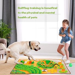 Alfombra Interactiva para Perros, Alfombra de Alimentación Lenta para Cachorros, Alfombra para Premios para Perros, Alivia el Estrés, Estimula la Búsqueda Natural de Alimentos - Product Image 2