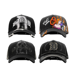 OEM/ODM G5 Qualität 31 Hats Originales <span class=keywords><strong>Project</strong></span> 001 5-Panel Stickerei Baseballkappe Wildleder Gorras der Zauberer 31 Hats für Herren - Product Image 1
