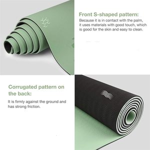 Fabricante de Tapetes de Yoga Ecológicos, Tapete de Yoga de Fitness de 4.5 mm, Impresión Personalizada, Tapete de Yoga Duradero de Caucho Natural PU - Product Image 4